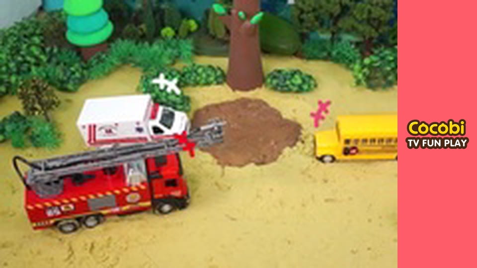 Cocobi Vehicle Rescue Team Toys 3