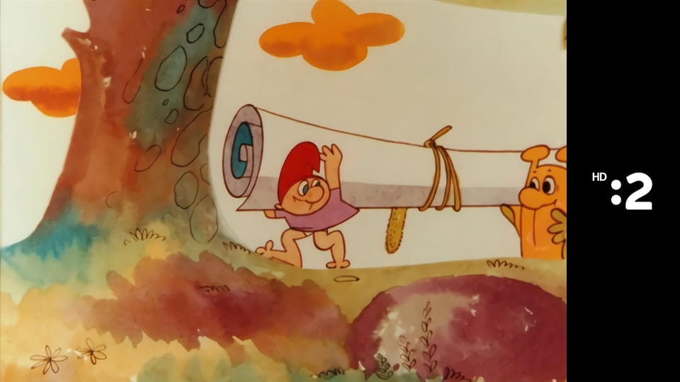 Slimák Maťo a škriatok Klinček E4 - Ako sa Maťo s Klinčekom opaľovali