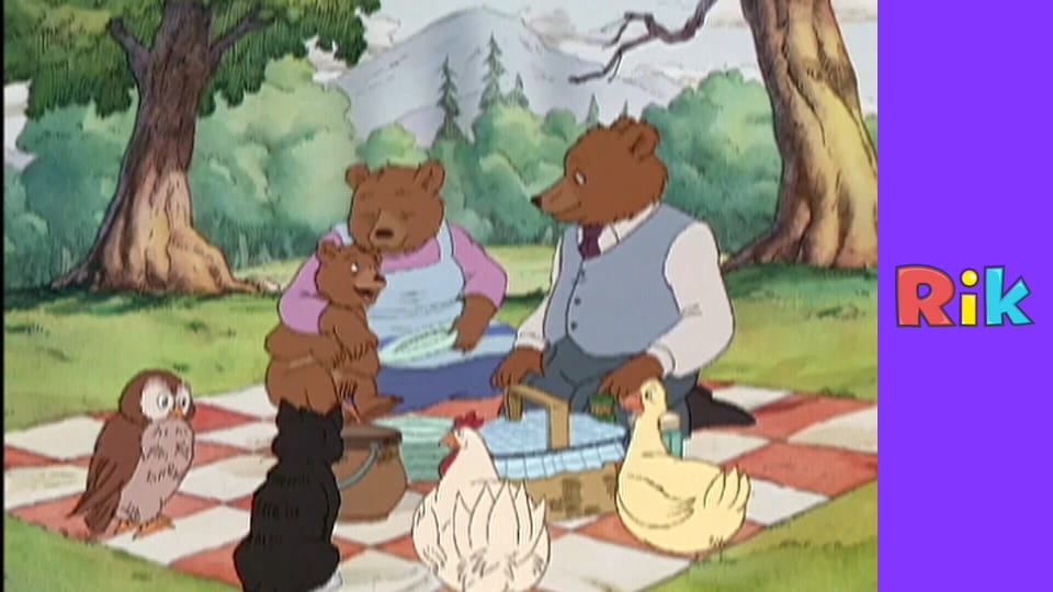 Malý medvedík S1E28 - Veľrybí príbeh / Mitzi prichádza / Babičkin starý lietajúci koberec