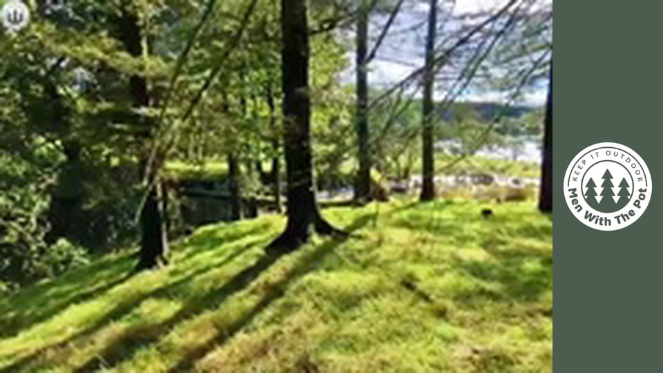 Camping după Furtună, gătind drob în Pădure