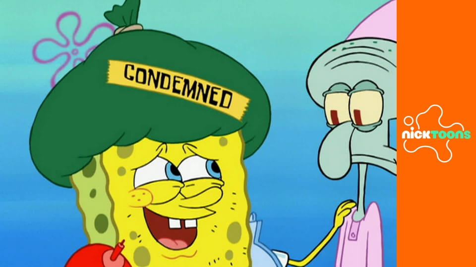 SpongeBob Kanciastoporty S8E161 - Lot na Księżyc / Wakacje z Krabem