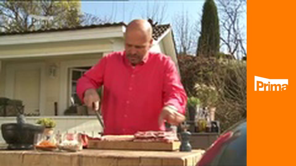 Šéf na grilu - motorkáři