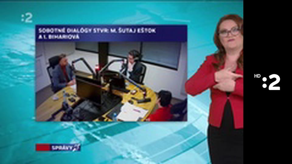 Správy v slovenskom posunkovom jazyku E332