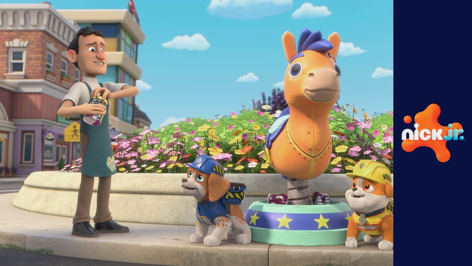 Rubble i jego ekipa S2E12 - Ekipa buduje stadion baseballowy / Ekipa buduje most surfingowy