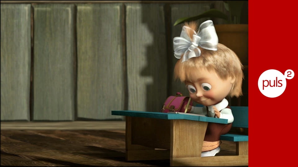 Masza i niedźwiedź S1E4 - Ślady zwierząt niewidzianych