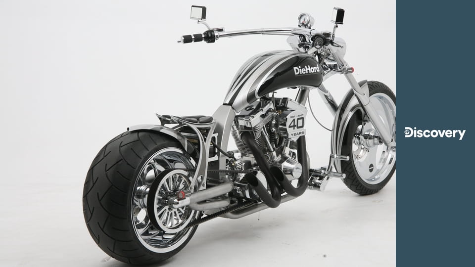 Americký chopper S6E9 - Motorky Pilot Pen a Ducati