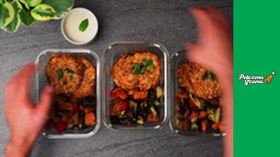 Letni LunchBOX z sosem miętowym