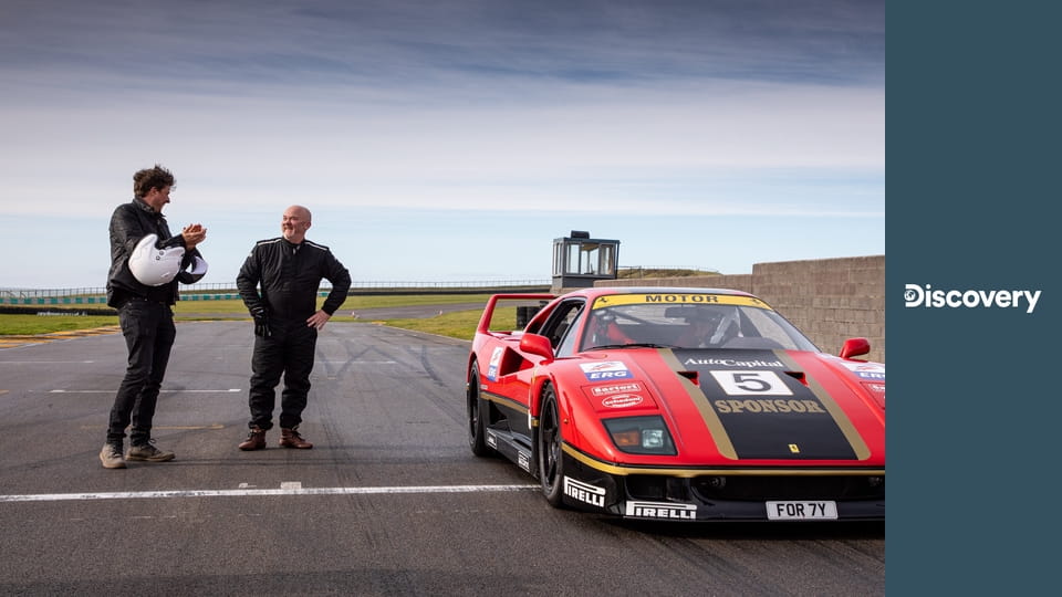 Tři muži na čtyřech kolech S1E1 - Ferrari F40
