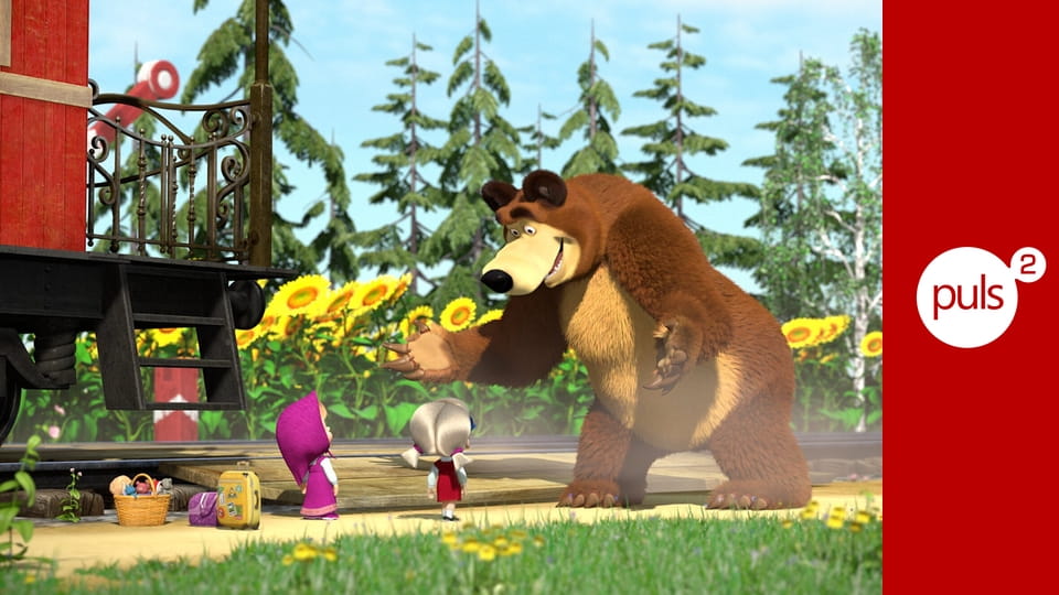 Masza i niedźwiedź S3E2 - Bajeczna bajka