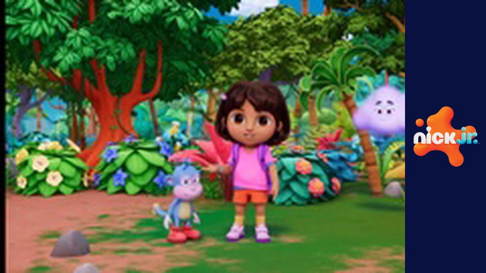 Dora S2E6 - Částečně Zamračeno / Žabiččiny Kouzelné Pruhy