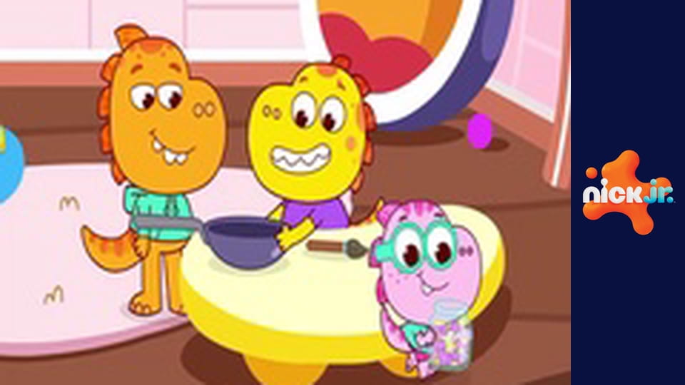 М/с "Тім Рекс у космосі", 1 сезон, 2 с. "Подарунок / Кіно / Вінні".