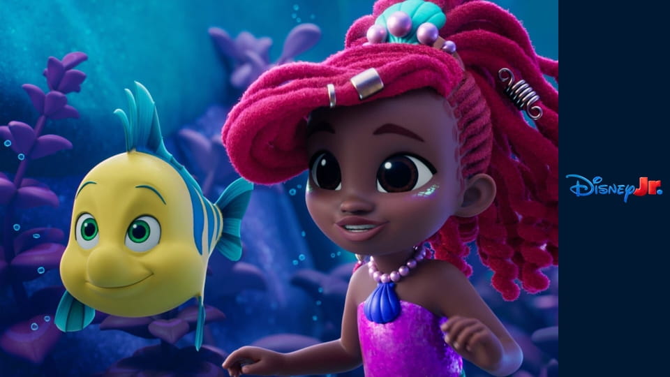 Disney Junior's Ariel S1E6 - Copy Catfish / Happy Crabby Day