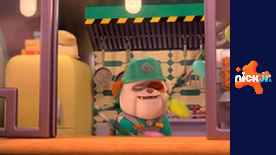 Rubble i jego ekipa S1E7 - Ekipa buduje domek dla bobra / Ekipa naprawia drogę