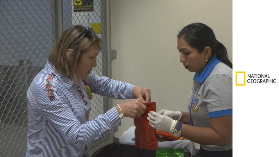 Служба безопасности аэропорта: Перу и Бразилия S6E2 - Пропитанные кокаином