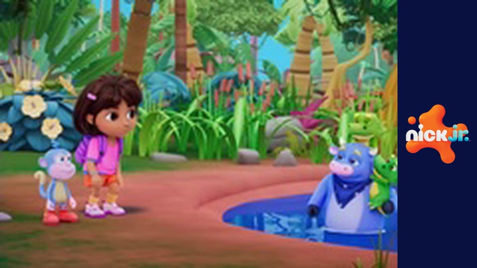 Dora S1E10 - Śpijcie, krokodyle / Kto chce empanadę? / Pasujące butki / Przyjęcie z piñatą