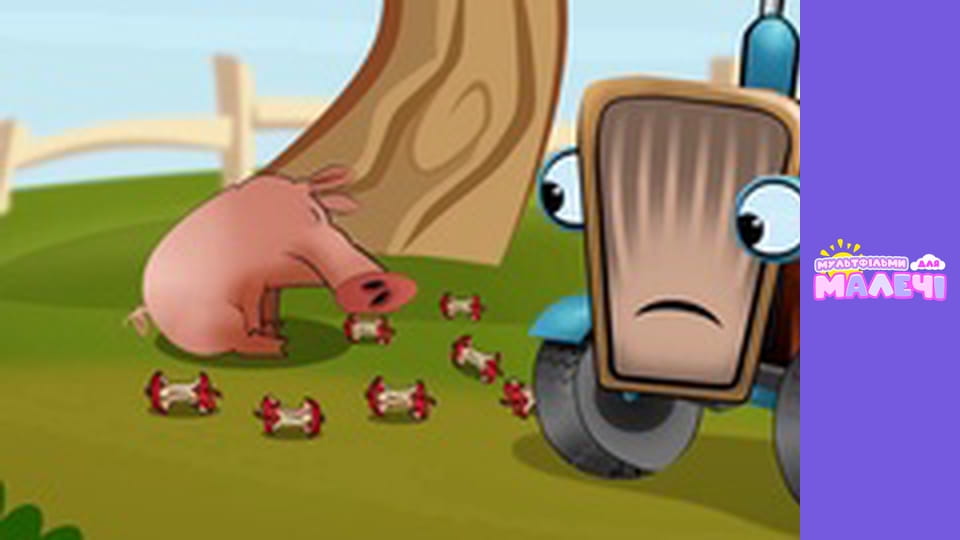 Funny tractor. Episode 6