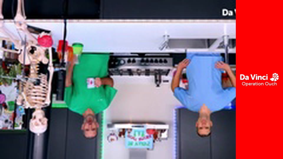 Operation Ouch! - Do Try This at Home - Eye Popping