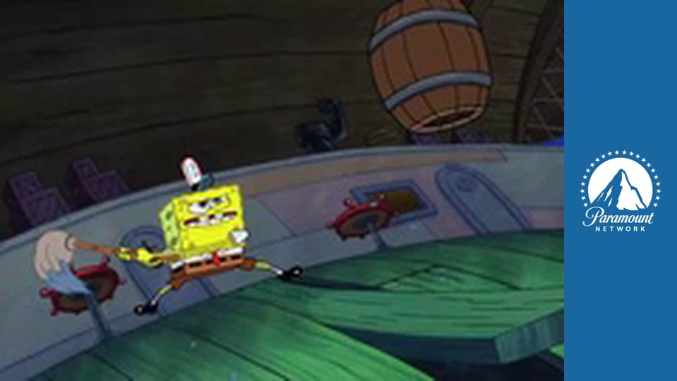 Spongebob v kalhotách S9E20 - Žraločáci vs. Chobotňáci / SpongeBob přes kopírák