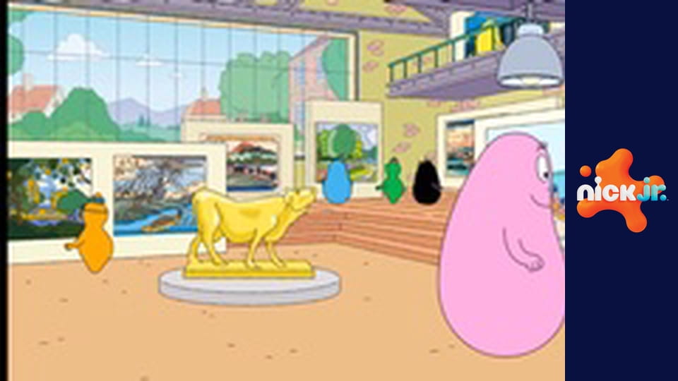 Barbapapa S2E17 - Krajinomaľba / Kovbojské dievča