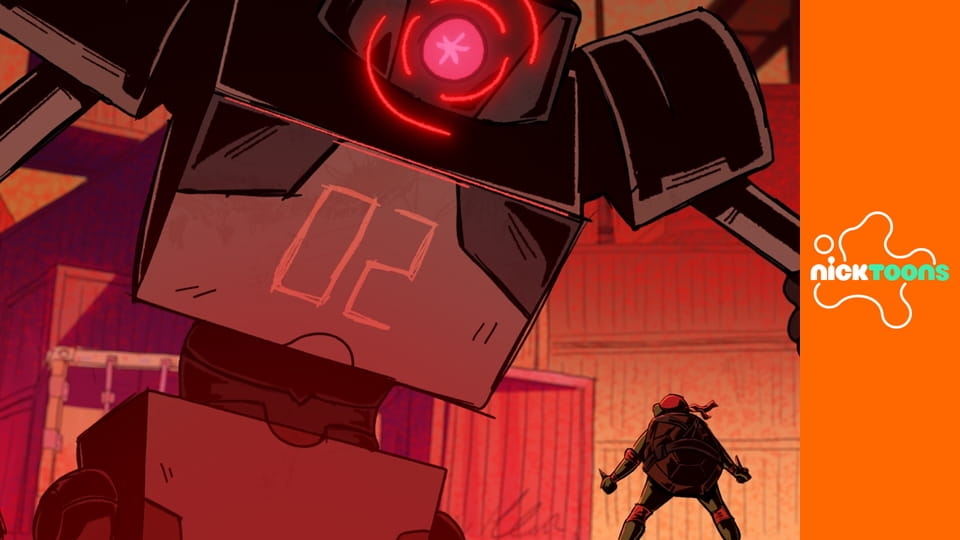 Opowieści Wojowniczych Żółwi Ninja S1E6 - Noc żywych Mechazoidów