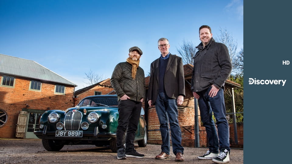 Охотники за старьем: классические авто S1E3 - "Ягуар" и "Мерседес"