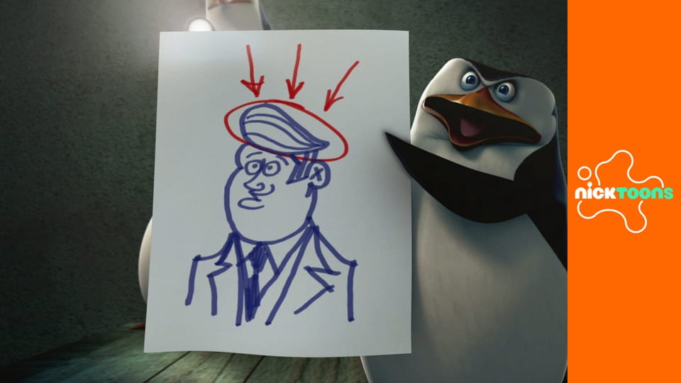 Pingwiny z Madagaskaru S2E38 - Bezsenny ninja/Wróg u bram