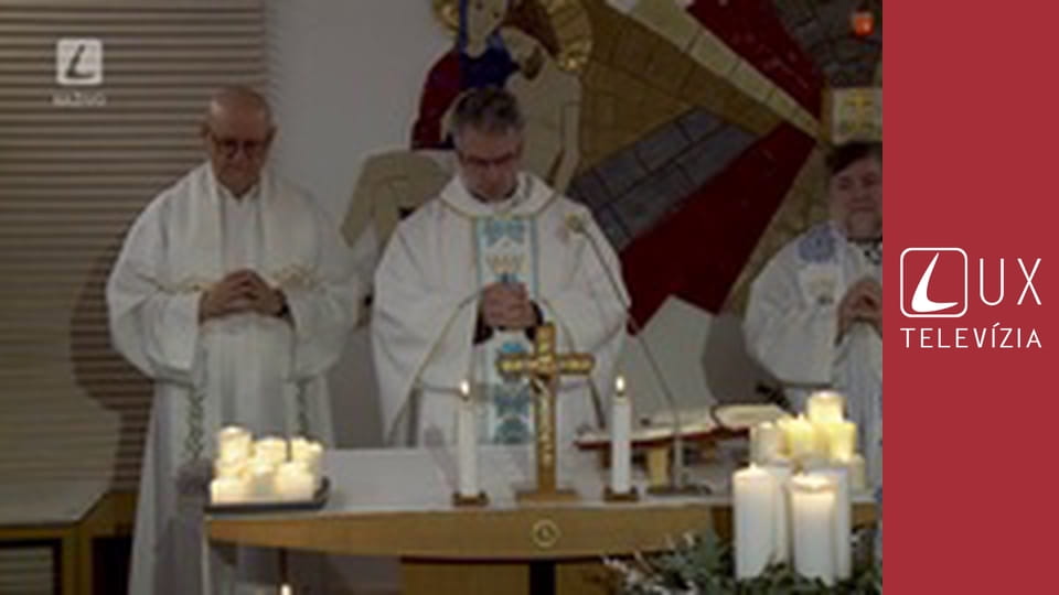 Svätá omša z kaplnky TV LUX