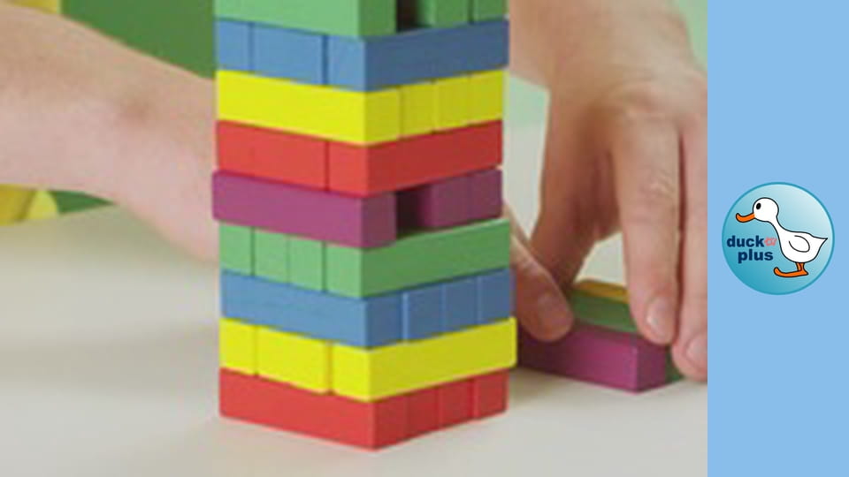 The World of Toys - Colour jenga