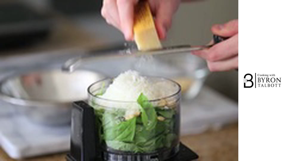 Ригатони с песто