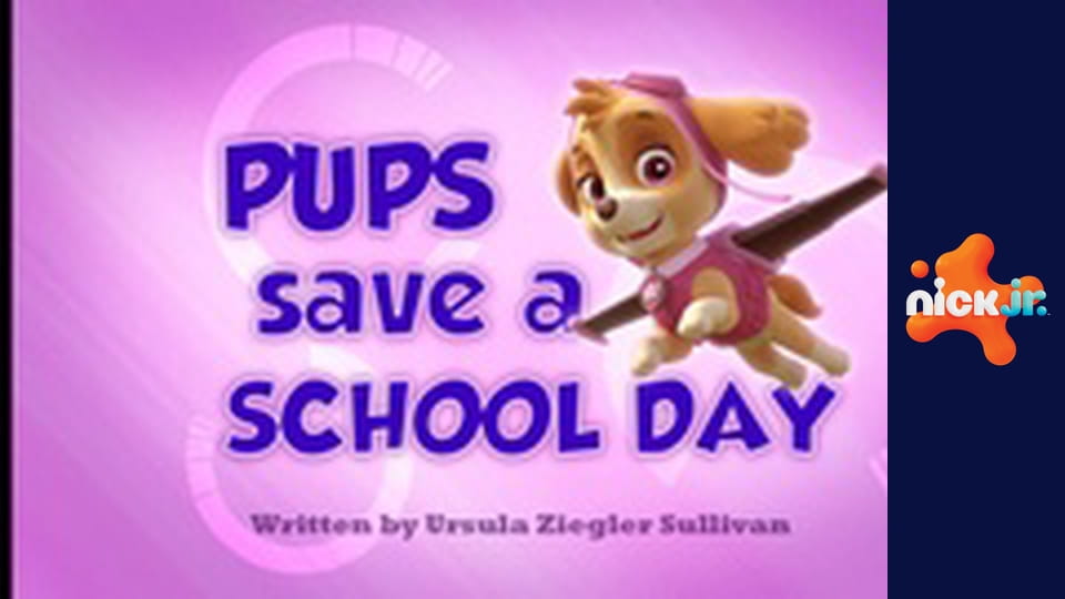 Tlapková patrola S1E16 - Tlapky Zachraňují školní den / Tlapky Rozsvěcí