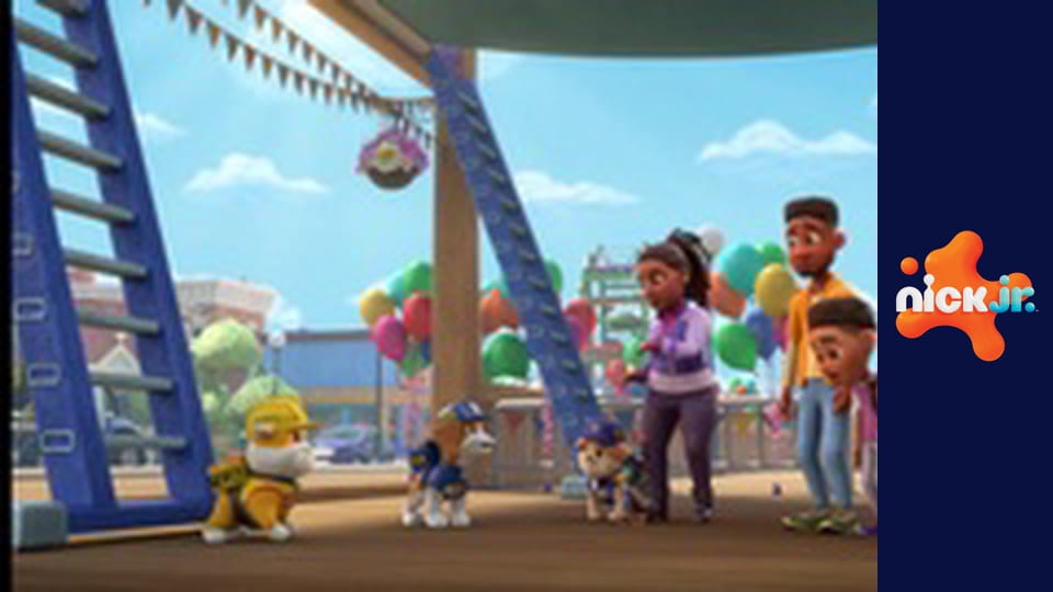 Rubble a jeho parta S2E8 - Parta staví obchod se Smoothie / Parta připravuje na střeše Dino-oslavu!