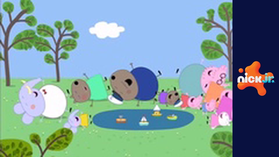 Świnka Peppa S5E16 - Park dinozaurów Dziadka Królika