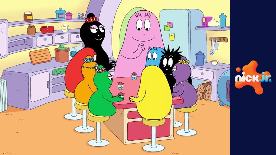 Barbapapa i jego rodzinka S1E13 - Kolacja idealna / Kotki