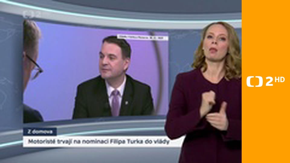 Zprávy v českém znakovém jazyce