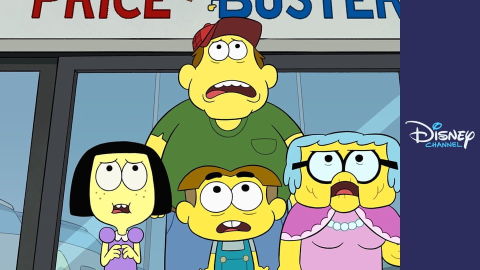 Greenowie w wielkim mieście S1E3 - Skok z wieży / Koza Tilly