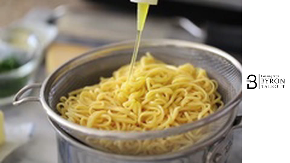 Скариди и лингуини