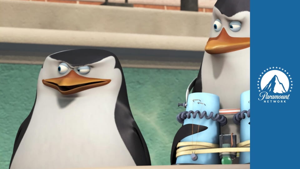 Tučňáci z Madagaskaru S1E22 - Sloní paměť / Vydařené vydří mámluvy