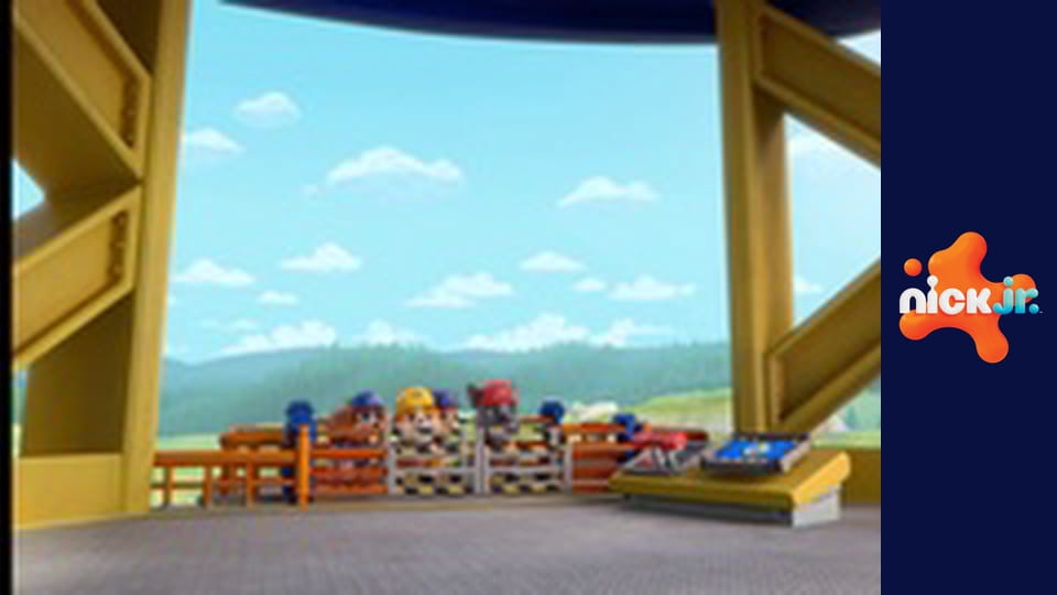 Rubble a jeho parta S2E10 - Parta a Skye staví horskou chatu