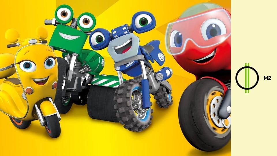 Ricky Zoom - Robogj, Ricky! - Holdbéli motoros