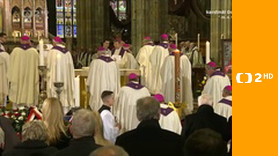 Bohoslužby v České televizi - Pohřeb kardinála Dominika Duky – zádušní mše