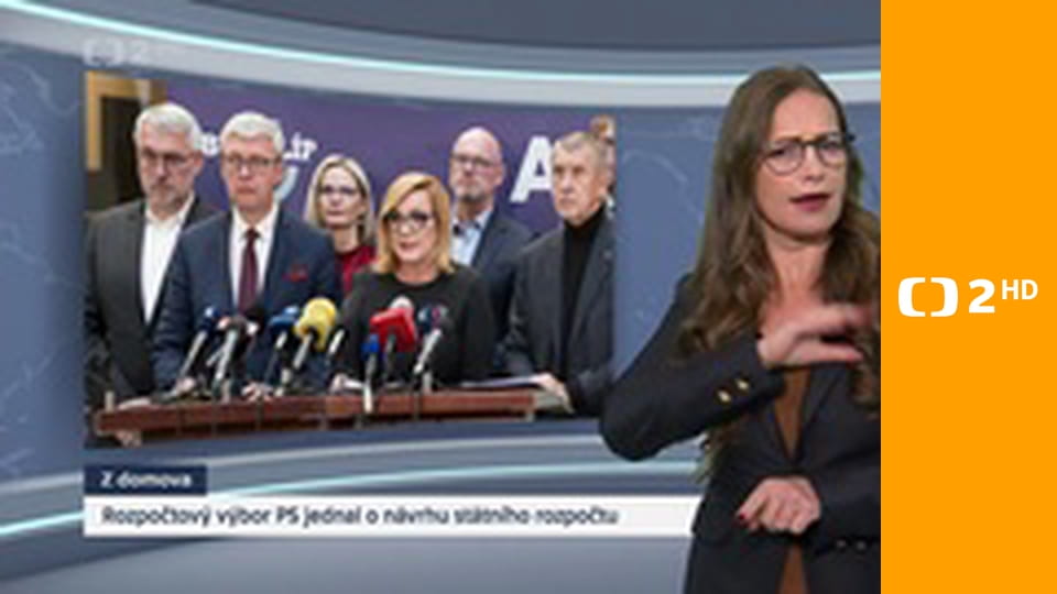 Zprávy v českém znakovém jazyce