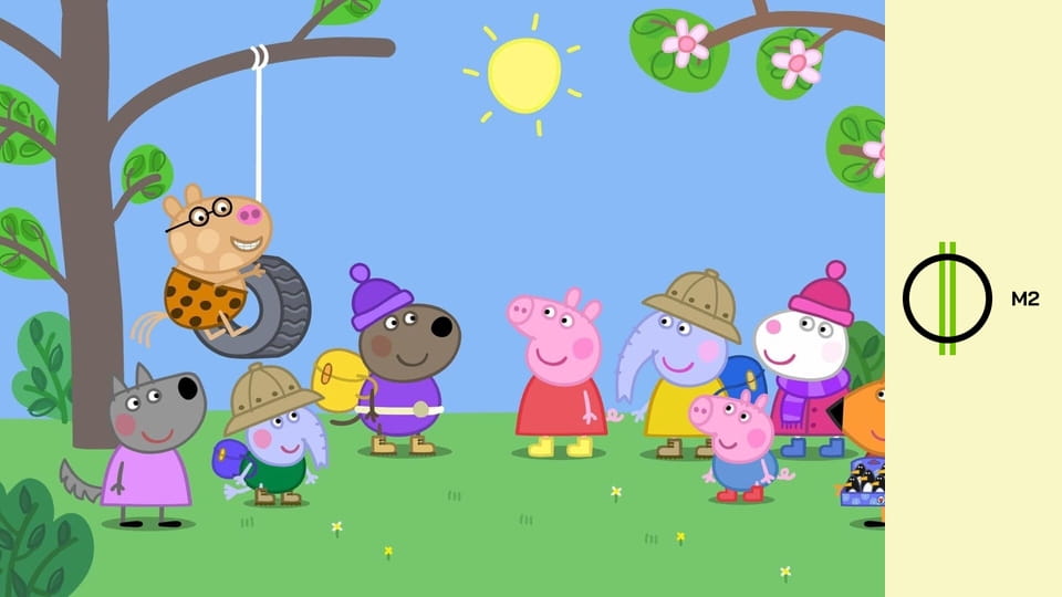 Peppa malac - Gerald zsiráf