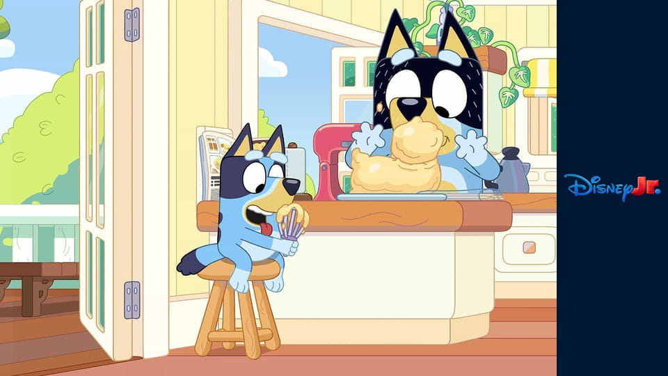 Bluey S2E1 - Typewriter