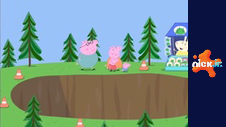 Świnka Peppa S5E19 - Nowy dinozaur Georgea