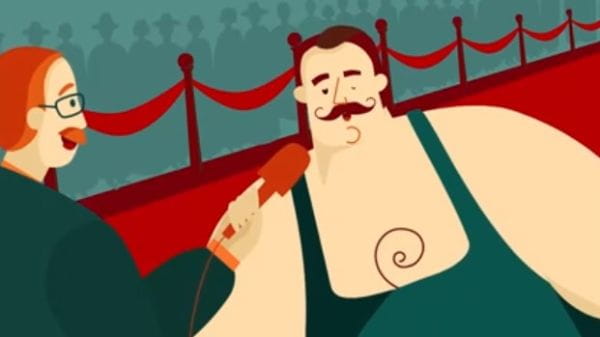 14. Șobolan despre lupta scandaloasă a lui Poddubny