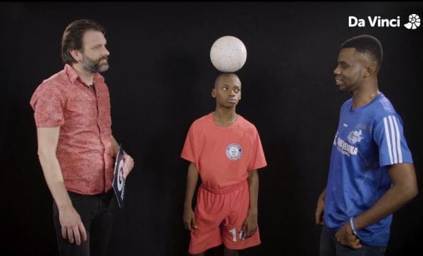 4. Chukwuebuka și Chinonso (Kid Eche): Fotbalist renumit în stil liber