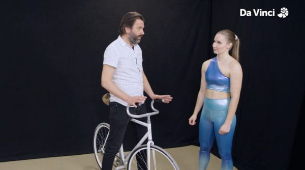 1. Marca Viola: Biciclist artistic de renume mondial