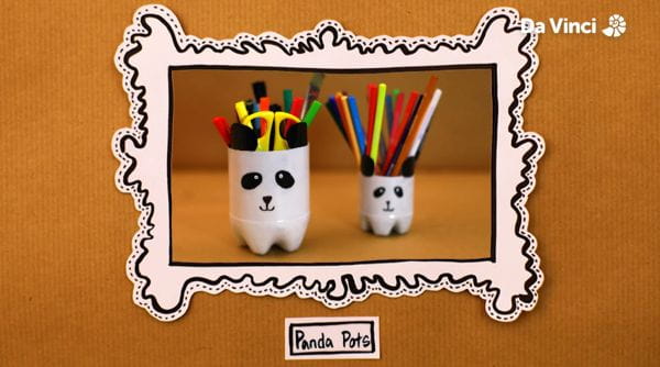 19. Ghivece cu panda