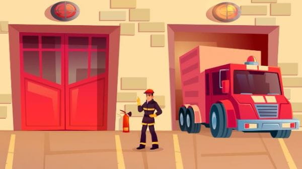 How to get out of the fire zone.
