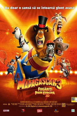 Madagascar 3: Fugăriți prin Europa